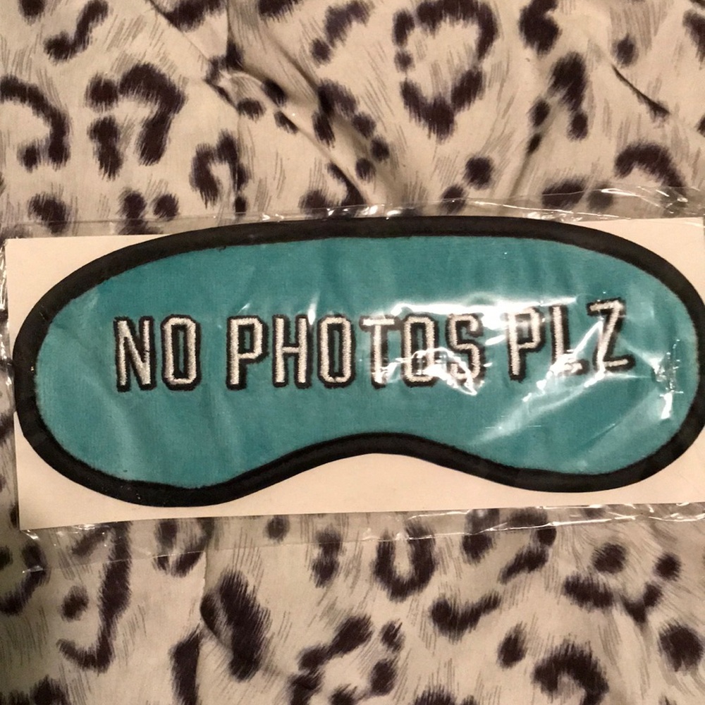 Pink Sleeping Eye Mask